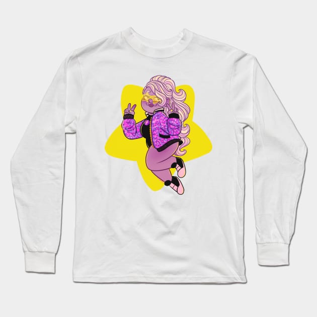 Amethyst Long Sleeve T-Shirt by Sabzies